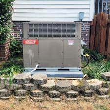 Coleman 2 ton 14 Seer Gas Package Unit Installation in Simpsonville, SC 1